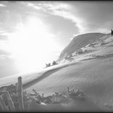 Min favoritbild ifr&aring;n dagens hike upp for tyskhuv. Foto: Mattias Herzig. &Aring;kare: Fredrik Karlsson.