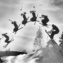Efter s&auml;song i Kungsberget. 
The Royal Slopestyl. Foto: Niklas Holmstr&ouml;m. &Aring;kare: Jacob Wiberg.