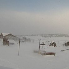 Dagens oppdatering
Sterk vind og sn&oslash;v&aelig;r i dag! A.