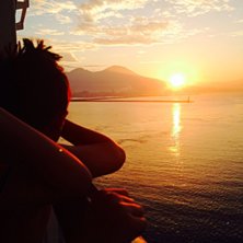 Neapel med Vesuvius i bakgrunden. Foto: Mikael Robsahm.