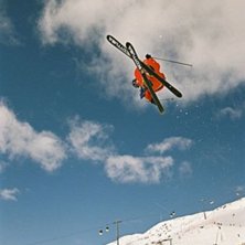 Red Bull Big Air 2001. Foto: Peter Boman. &Aring;kare: Henrik Winstedt.