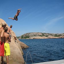 Favorit klippan hos mor p&aring; Bohus-Malm&ouml;n.... Foto: Pernilla K. &Aring;kare: Robert A.