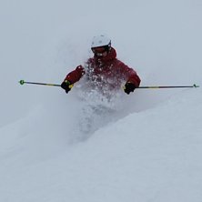 Riktigt h&auml;rliga puder &aring;k idag.. Foto: Kajsa Gehlin. &Aring;kare: Axel Svensson.