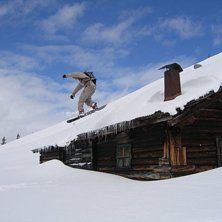 En otrolig puderdag med lite lekfulla dropp. Foto: Christian Skoog. &Aring;kare: Jon J&ouml;nsson.