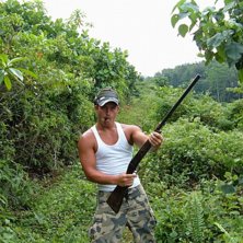 Inf&ouml;r ett sp&auml;nnande djungel&auml;ventyr n&aring;gonstans . Foto: Christian Svensson. &Aring;kare: Mikael Blomqvist.