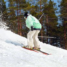 R&auml;tt schysst landning bara, vet ej varf&ouml;r ja l&auml;. Foto: ?? ska ta reda p&aring; vem. &Aring;kare: Jesper Nystr&ouml;m.