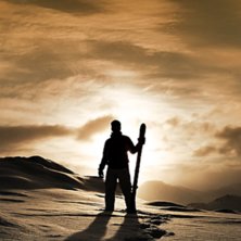 Brorsan poserar efter en kortare hike p&aring; morgonen. Foto: Jag.