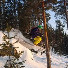 burn med bak&aring;tvikt typ. Foto: gustav f&auml;lt. &Aring;kare: simon f&auml;lt.