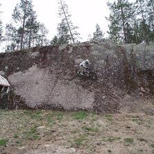 tog wallriden i kanis . Foto: h&aring;kan lindahl. &Aring;kare: pontus lindahl.