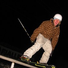 sk&ouml;nt lajj p&aring; railen i bj&auml;sta. Foto: joakim nordlund. &Aring;kare: marcus h&ouml;rnfeldt.