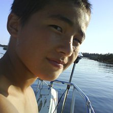 Segling, bad och sol.. Foto: Mamma. &Aring;kare: Ingemar.