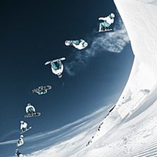 12 &aring;rige Ollie fr&aring;n Ischgl n&ouml;ter sin stora doub. Foto: Marcus R&ouml;nne. &Aring;kare: Ollie.