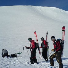 En bit kvar.... Foto: P&auml;r Ljung.