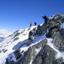 ned west face. Foto: Peters s&oslash;ster. &Aring;kare: JP.
