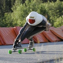 Bra sug i sistakurvan i &Aring;re!. Foto: Simon brismo. &Aring;kare: Olle van Keppel.