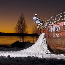 Tja, typ wallride. Foto: Andreas Timf&auml;lt. &Aring;kare: Rasmus Ericson.