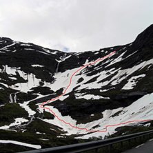 En bild &ouml;ver st&ouml;rre delen av &aring;ket
Dalsnibba i . Foto: Johan Olofsson.
