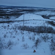 Puder med Jukkasutsikt. Foto: tryggve tir&eacute;n.