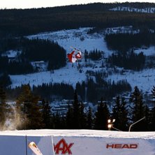 En tidig god morgon i Trysil under JOSS.. Foto: Johan S&ouml;derlund. &Aring;kare: Simon Dumont.
