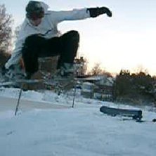 One foot. Foto: Rein linquist. &Aring;kare: Victor St&aring;hlberg.