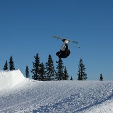 Frontflip:). Foto: Peter Fredman. &Aring;kare: Hampus FRedman.