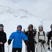 Lyckan var total n&auml;r vi st&ouml;tte p&aring; den gode Mart. Foto: Mr Timells son. &Aring;kare: Martin Timell.