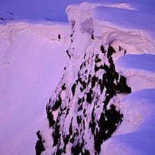 Nicolas enjoying the midnight sun in Narvik Norway. Foto: Yves Garneau. &Aring;kare: Nicolas Falquet.