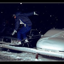 I v&auml;ntan p&aring; hemsedal resan i februari, drog vi u. Foto: Trickboard. &Aring;kare: Niklas Dalhqvist.