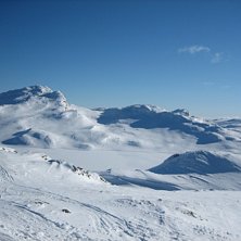 S&aring;h&auml;r otroligt vackert &auml;r det i Norge.. Foto: Andrea Elmelid.