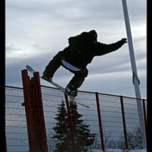 Johan lekte p&aring; st&auml;ngslet l&auml;ngst ner i GB backen. Foto: Patrik Durfors. &Aring;kare: Johan Bergqvist.