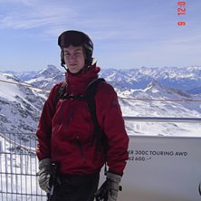 ich und Der Cervinia behind!. Foto: Adam Jonsson. &Aring;kare: Martin Wikstr&ouml;m.