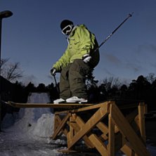 Session som vart riktigt skyst, erik stilar till d. Foto: David Husberg. &Aring;kare: Erik Stigenius.