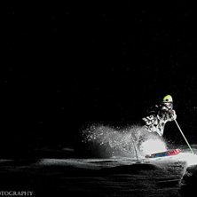 Lite f&ouml;rs&auml;songs &aring;kning i Vemdalen.. Foto: Emil Vikman. &Aring;kare: Niclas Sandqvist.