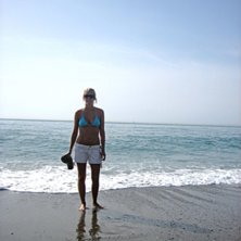 Strandpromenad. &Aring;kare: Sara.