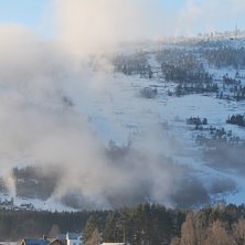Sn&oslash;kanonene g&aring;r for fullt
Kulden gj&oslash;r det mulig.
