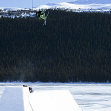 Wester k&ouml;r utan tvekan st&ouml;rst p&aring; cornern. Foto: Niclas Magnusson. &Aring;kare: Jacob Wester.