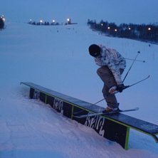 One foot, saftygrab:) heile veien....... Foto: Stian Solli. &Aring;kare: Morten Fredriksen.
