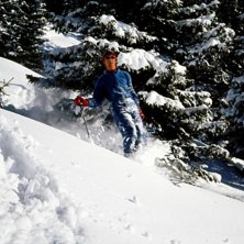 Bra flyt p&aring; norrsidan. Foto: Bj&ouml;rn Holmgren. &Aring;kare: Janne Holmgren.