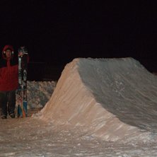 byggde ett hopp nu ikv&auml;ll helt nice:D. Foto: julia. &Aring;kare: jag.