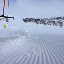 Meir puddersn&oslash; og kjempefine forhold!
 Det har sn.