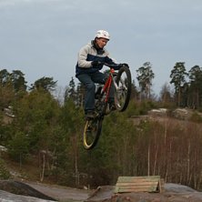 Isigt och kallt, inte speciellt men bilden ki&auml;nn . Foto: Pappa. &Aring;kare: Erik thorsson.