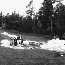 gjein o Co bidrog med endel Sn&ouml;!! :). Foto: ??.