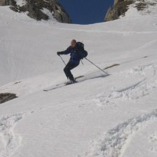 Randonn&eacute;e i de italienske Dolomitter. Foto: Niels Erik Dahl. &Aring;kare: Torben Mikkelsen.
