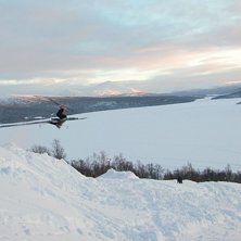 Det var s&aring; mkt mjuksn&ouml; att man kunde prova att s. Foto: Jenny wennberg eller Jimmy T&ouml;yr&auml;. &Aring;kare: Arvid Hejll.
