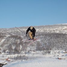 Sista kickern i parken...kortet taget lite f&ouml;r ti. Foto: Eric Svenhage. &Aring;kare: Sebastian Bull.