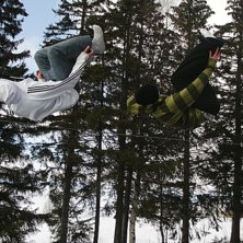 B&aring;da g&ouml;r en rodeo 540. Detta &auml;r nog den bilden . Foto: Annelie Eriksson. &Aring;kare: Jag till v&auml;nster och min bror till h&ouml;ger.
