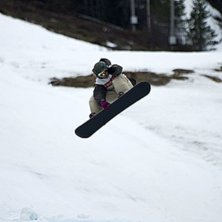 ett prov&aring;k i en av kickarna p&aring; sm. 
. Foto: Dennis, www.tacky.se. &Aring;kare: hilla aspman.