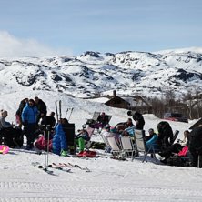 Haukelifjell Skisenter. P&aring;ske bilder.
.