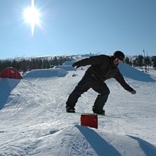 Boardslide. Foto: Karolina persson. &Aring;kare: Andreas H&ouml;jvall.