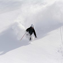 Total puderfrossa.. Foto: Andreas Bengtsson, MountainGuide.se. &Aring;kare: Jonas.
